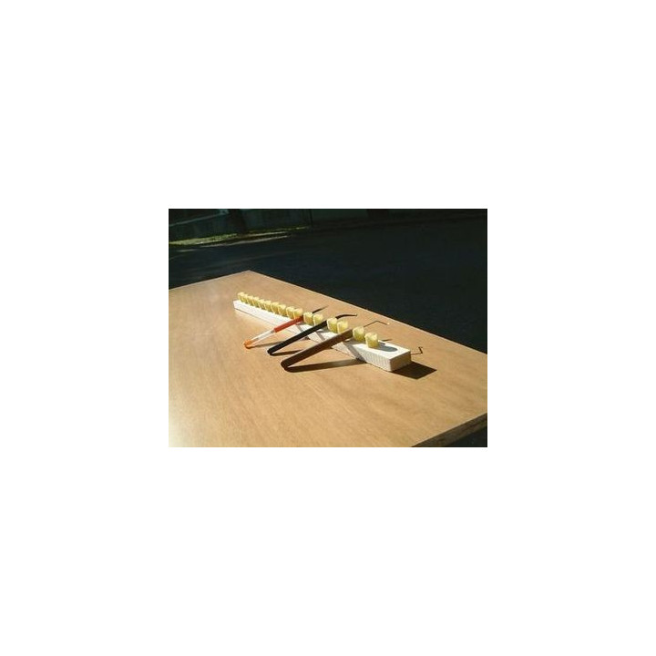 Rozsdamentes álcázótű