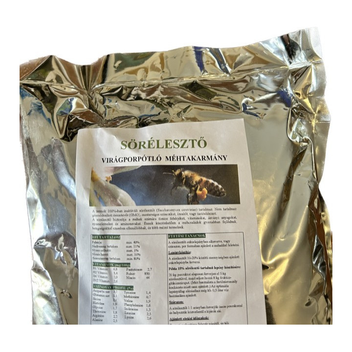 Takarmány sörélesztő 1 kg csomag