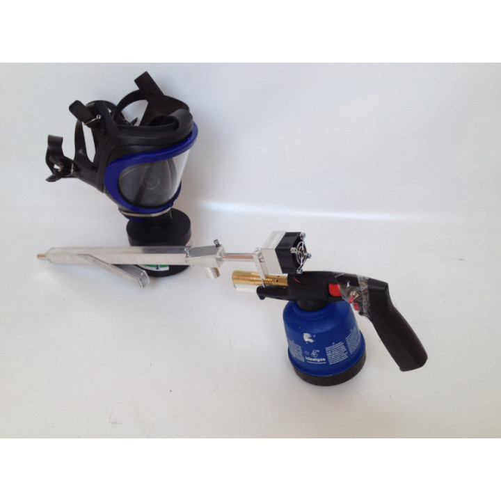 Oxálsav párologtató + teljes álarc