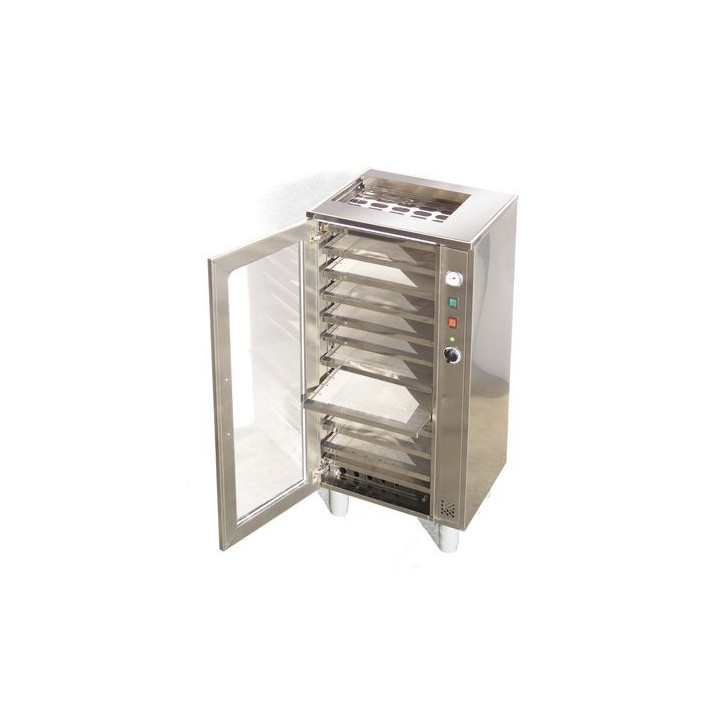 Virágpor szárító szekrény,10 fiókos