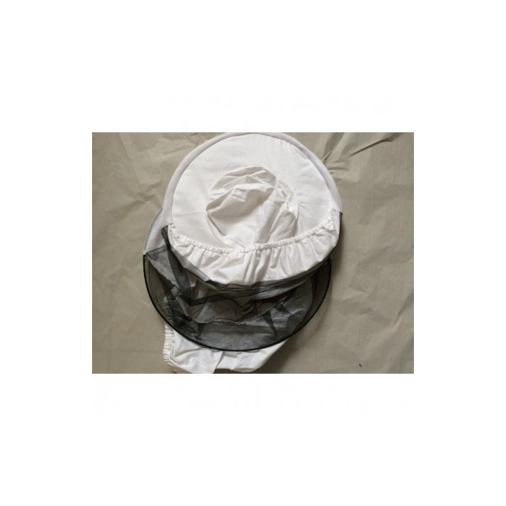 Karkivágásos méhészkalap, tüll