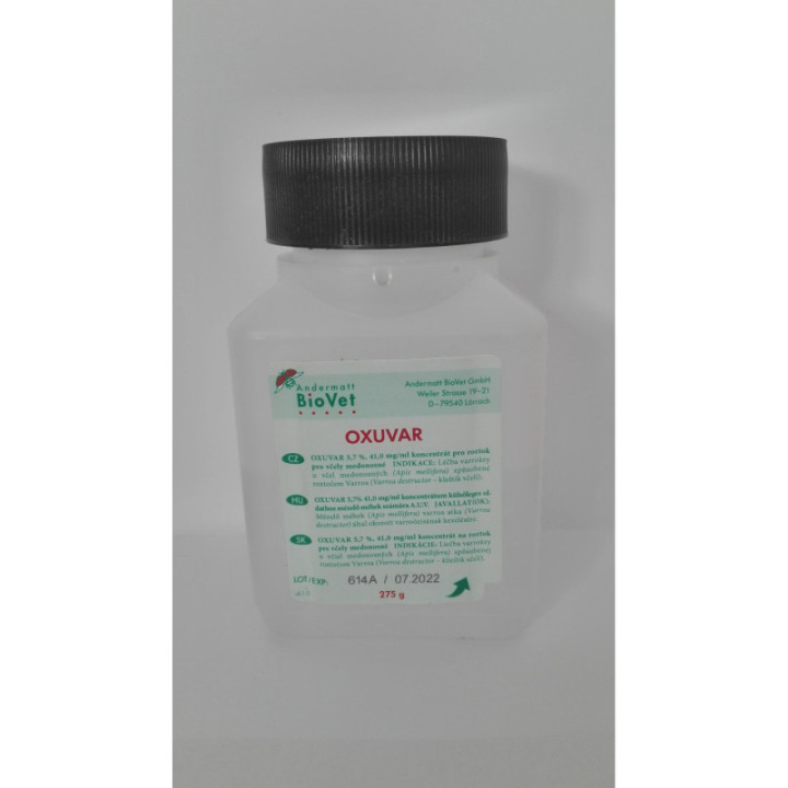 Oxuvar 5,7 % külsőleges oldat 275 g A.U.V.
