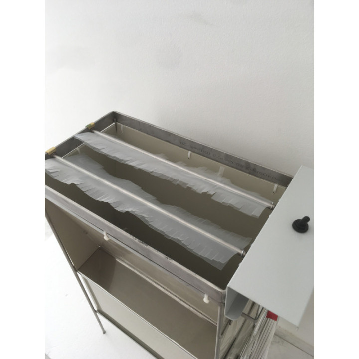 Méhlesöprő berendezés Erősített dobozzal és borítással