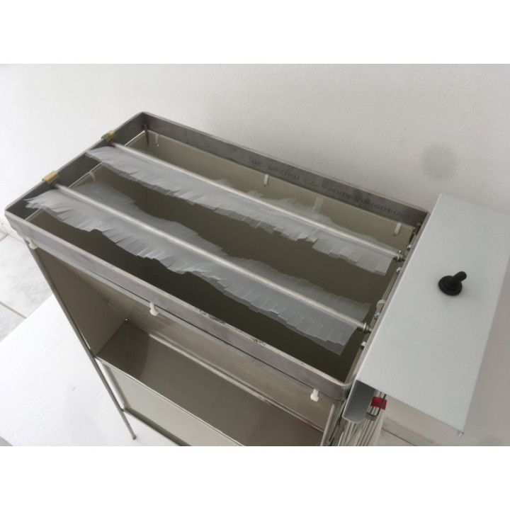 Méhlesöprő berendezés Erősített dobozzal és borítással