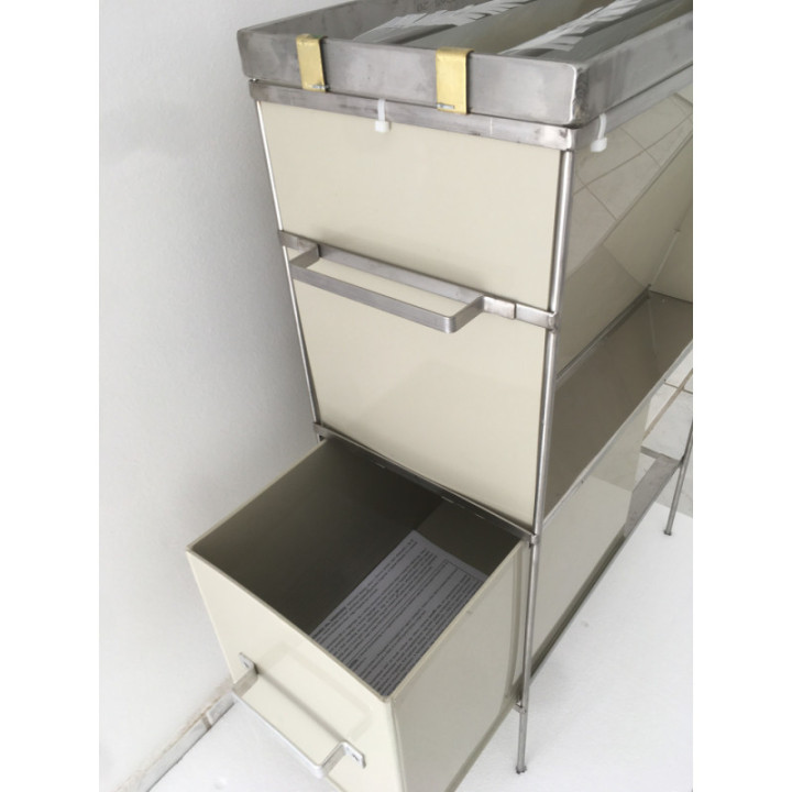 Méhlesöprő berendezés Erősített dobozzal és borítással