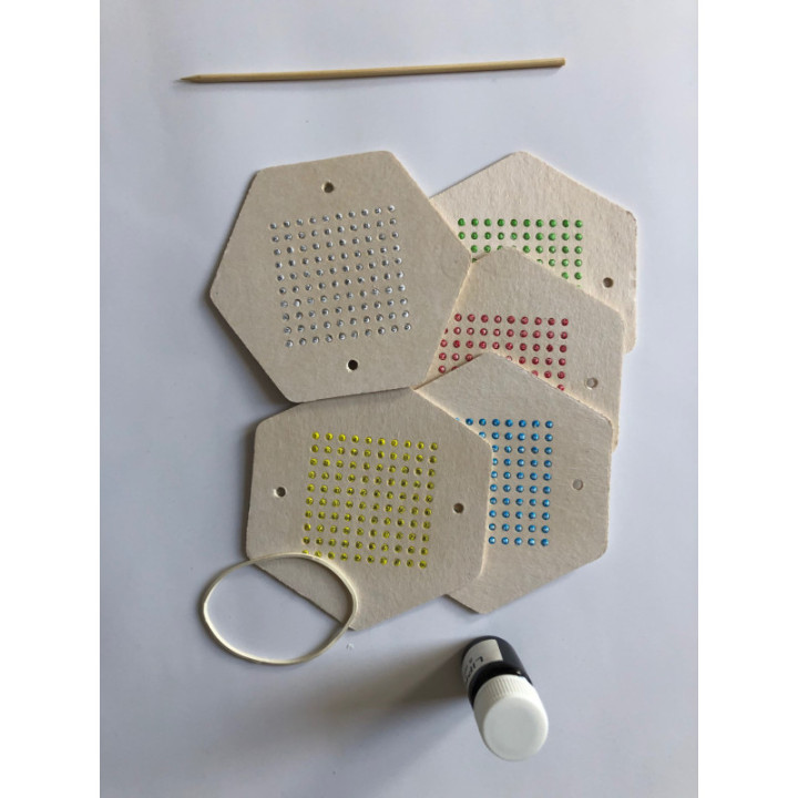 Anyajelölő szett/számozott korongokkal