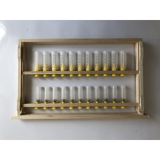 Méhanyanevelő keret Hunor, 1-1 tenyészléccel