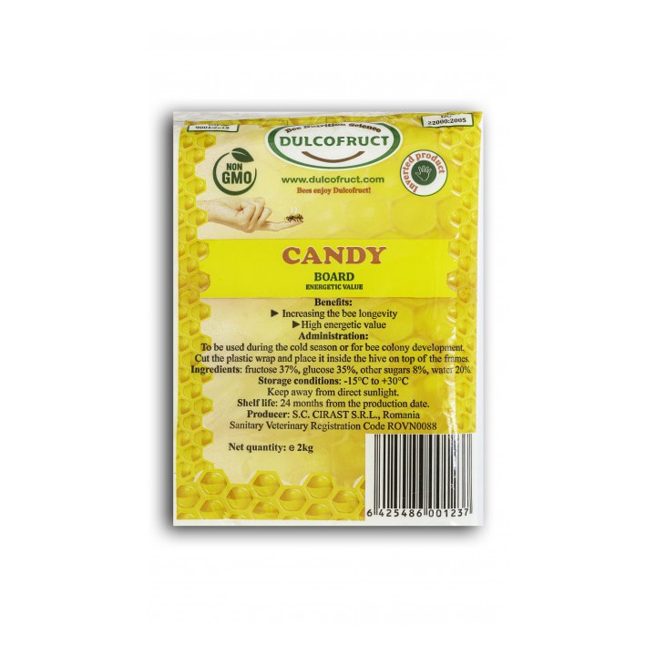 Dulcofruct natúr cukorlepény 2 kg