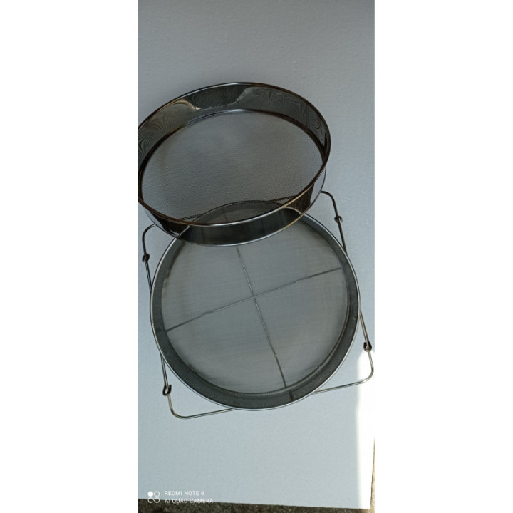 Dupla Inox szűrő átmérő: 300-480 mm-ig