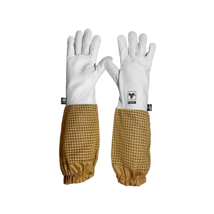 Méhész bőr kesztyű M légáteresztő