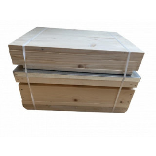 1/2 NB kaptár lapra szerelt