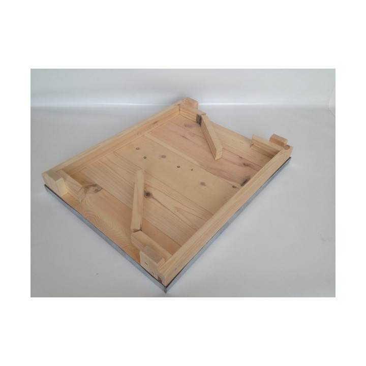 1/2 NB kaptár lapra szerelt