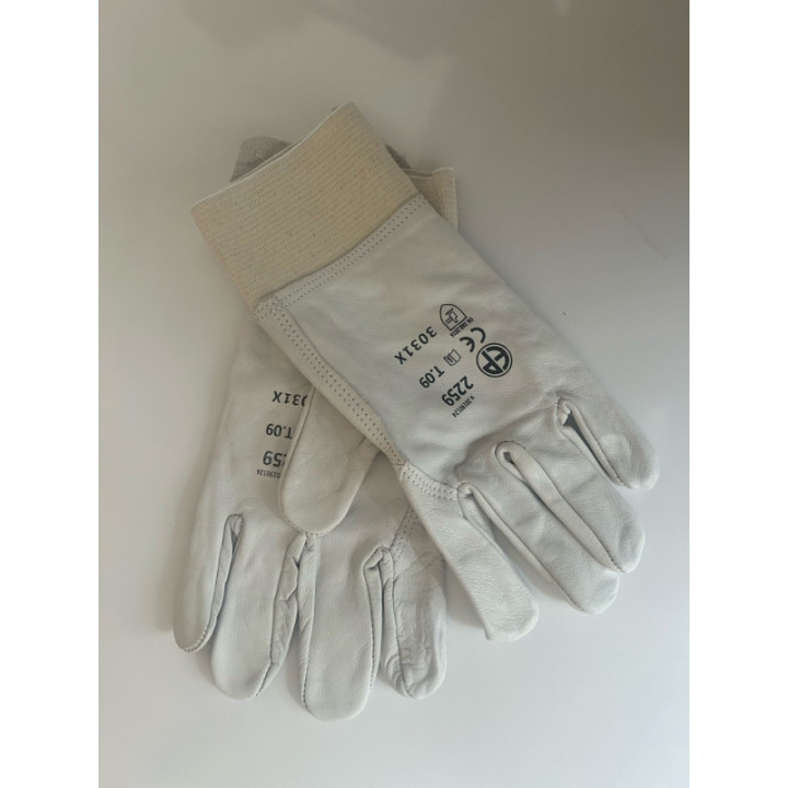 Méhész kesztyű bőr (rövid) 9-es