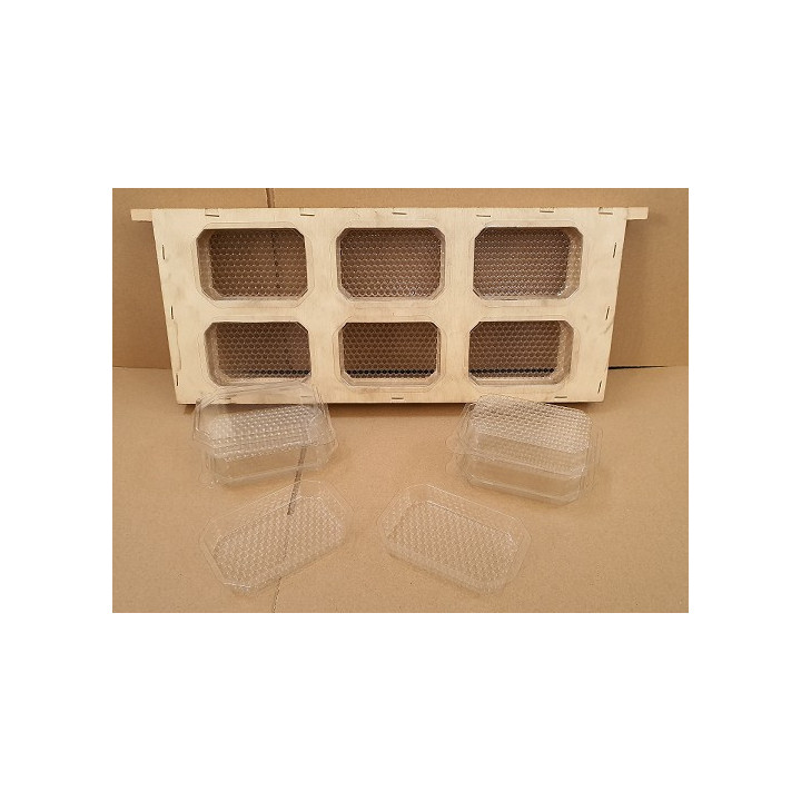 Lépesméz készítő keret 1/2 NB méret