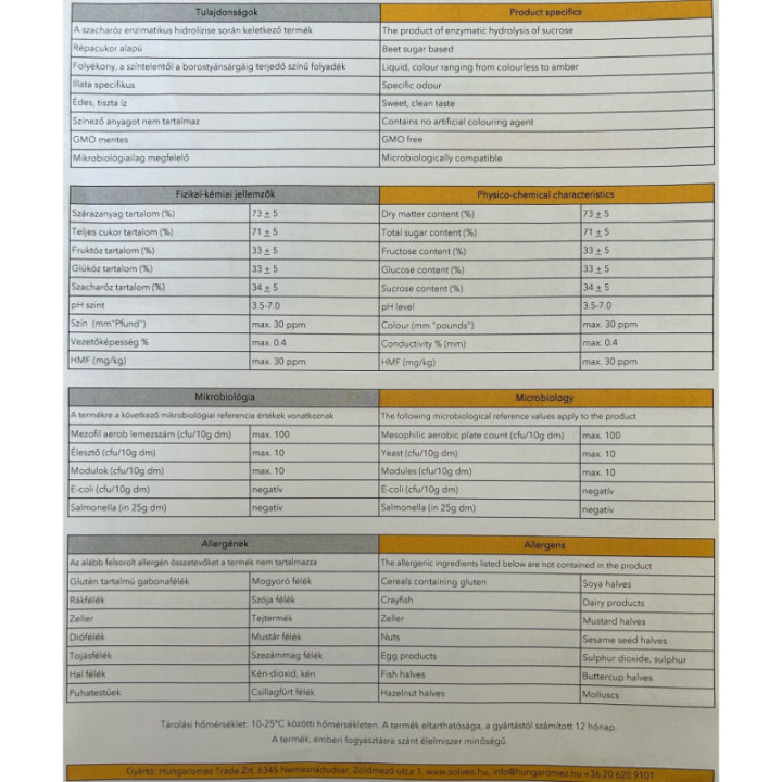 Solveo Plusz szirup 14 kg