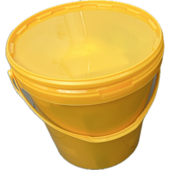 Sárga mézes vödör 25 kg