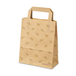 Papírtáska sok méh