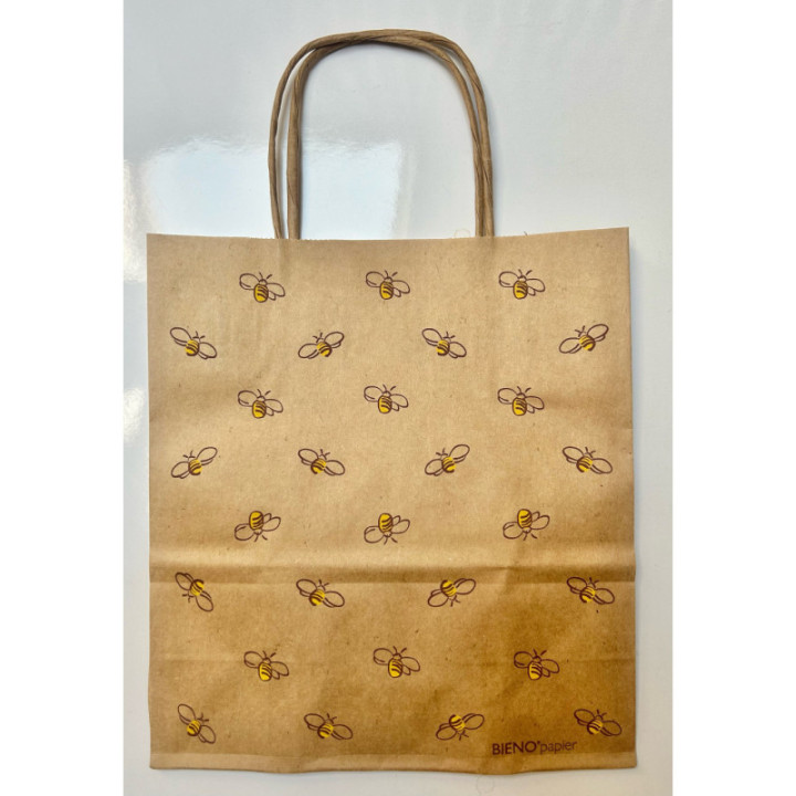 Papírtáska sok méh