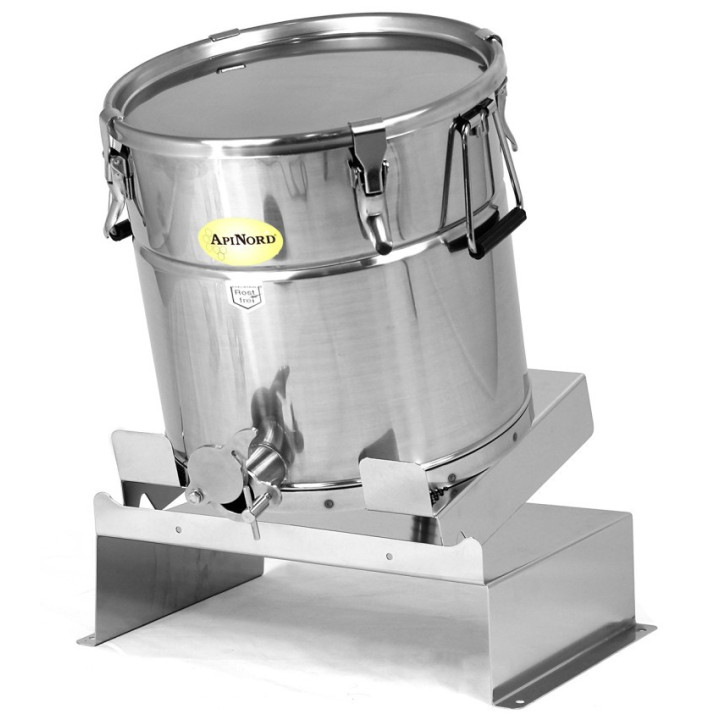 Inox méz letöltő állvány