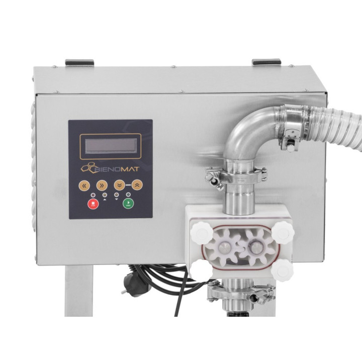 Bienomat® automata méz adagológép asztallal