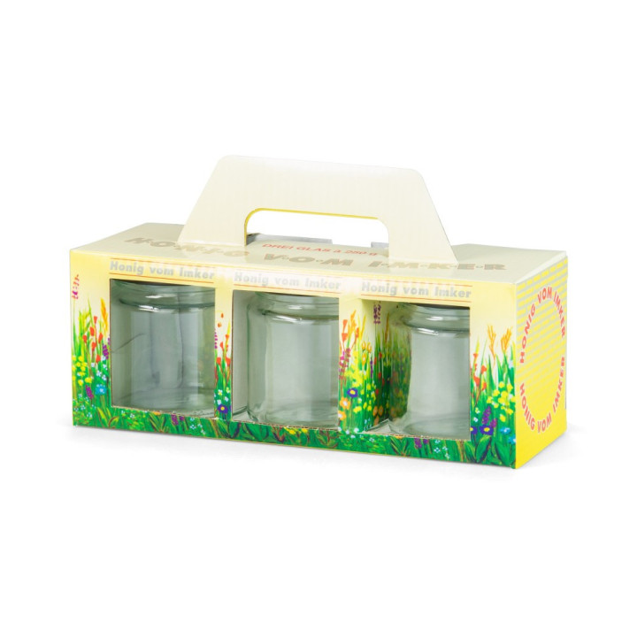 Ajándékdoboz "Virágosrét" 3 x 250 g