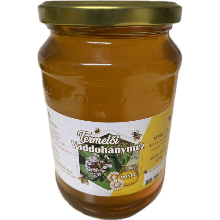 Termelői Vaddohányméz 1 kg
