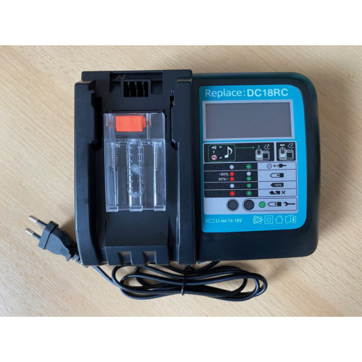Makita DC18RC akkumulátor gyorstöltő 14V-18V