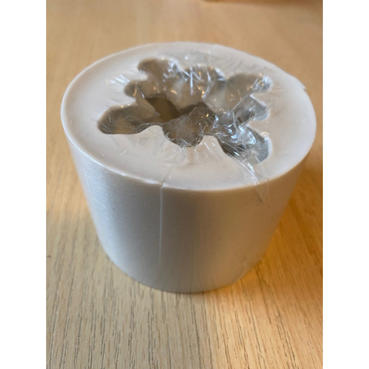 Rubik kocka, szilikon gyertyaöntőforma 110 g