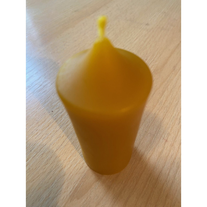 Adventi koszorú sima méhviaszgyertya 65 g