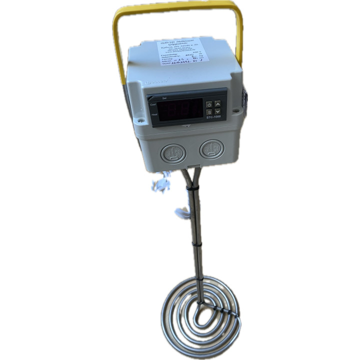 Kannás mézmelegítő 230V-os 500w-os Ø23cm átmérő digitális hőfokszabályzás