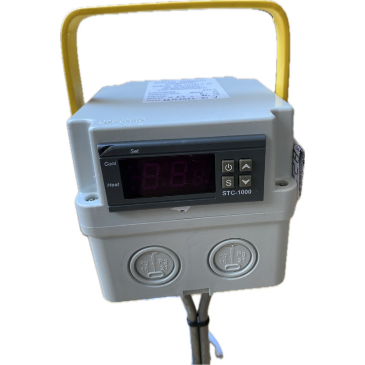 Kannás mézmelegítő 230V-os 500w-os Ø23cm átmérő digitális hőfokszabályzás