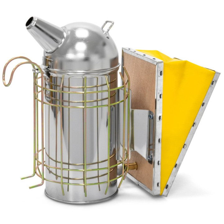 Rozsdamentes füstölő rostélyos, plusz kivehető betéttel Ø 10 cm