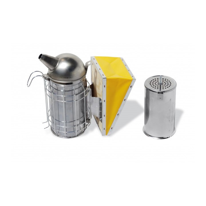 Rozsdamentes füstölő rostélyos, plusz kivehető betéttel Ø 10 cm