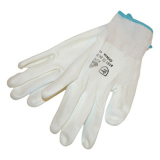 Kötött fehér kesztyű 10-es