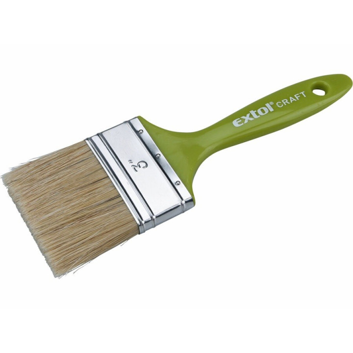 Lapos szimpla ecset , műanyag nyéllel