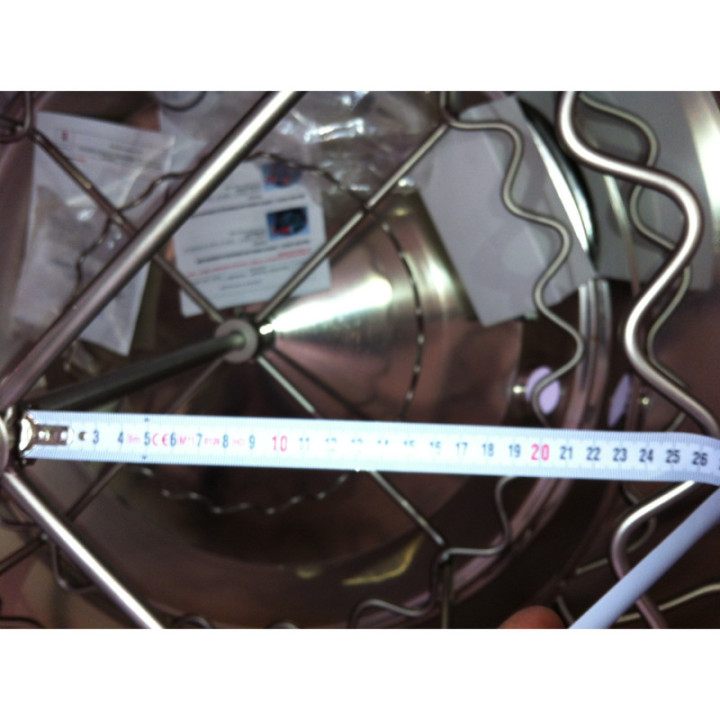 Mézpergető "Tucano" Ø 630 mm 1/2NB