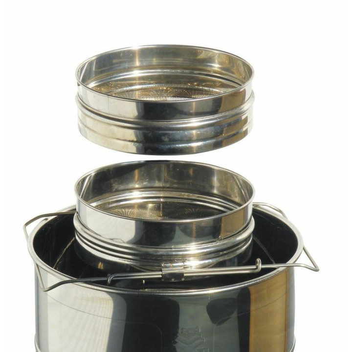 Dupla acélszűrő Ø 210-től 400 mm-ig