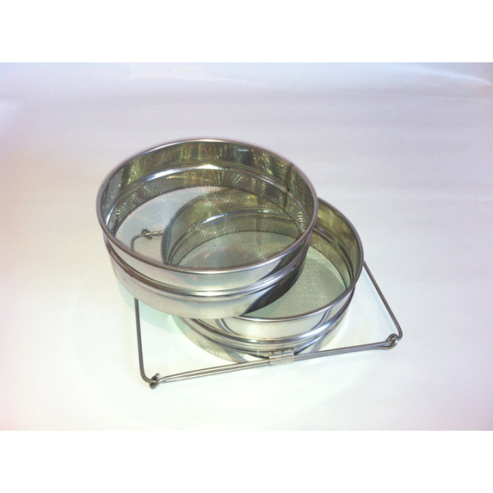 Dupla acélszűrő Ø 210-től 400 mm-ig