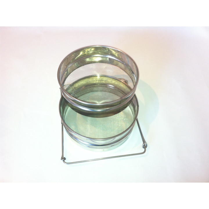 Dupla acélszűrő Ø 210-től 400 mm-ig