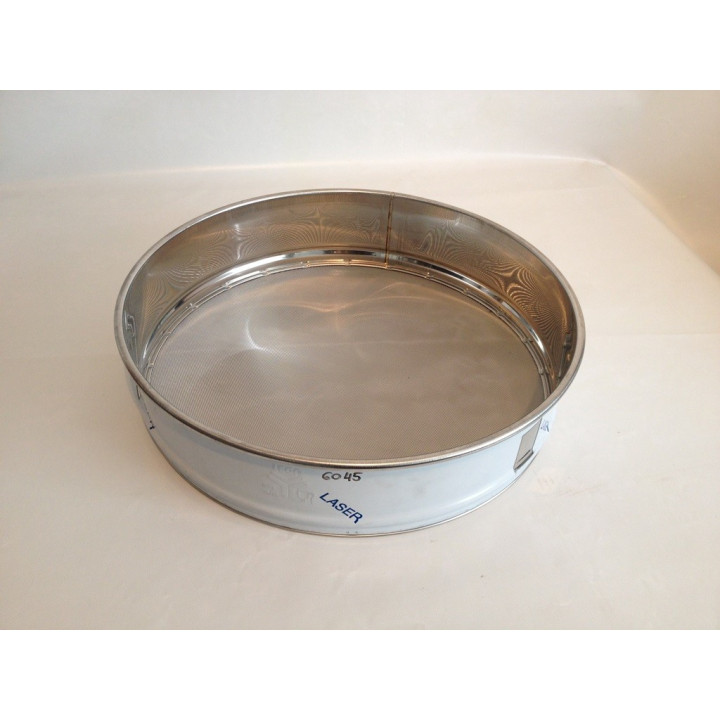 Rozsdamentes acél szűrő max. Q470mm